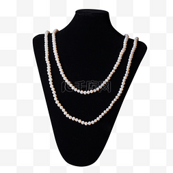 黑色珍珠项链展示元素