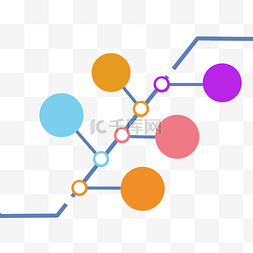 分布比例图图片_公司PPT数据整理归类png免抠图