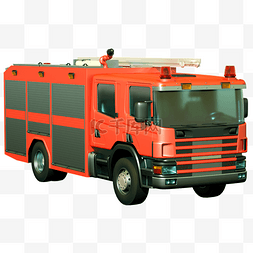 消防消防宣传日消防车