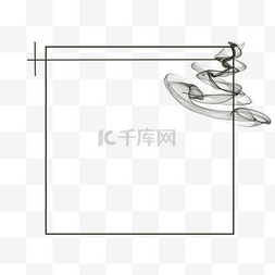 中国风水墨边框