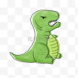 小恐龙玩具图片_绿色可爱小恐龙