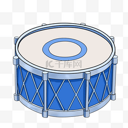 蓝色乐鼓摇滚乐器