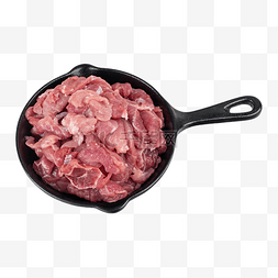 瘦肉猪肉片食材