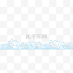 中国图案传统花纹图片_卡通水花水纹 
