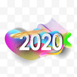 2020流体图片_多边形创意圆润图形