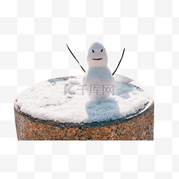 冬季小雪人