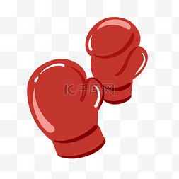 红色拳击手套