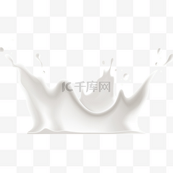 gif牛奶动图图片_动感飞溅飞舞的牛奶