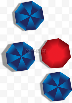 单手折叠图片_商务雨伞设计