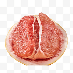 红西柚水果图片_红柚果肉