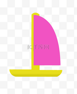 一只帆船