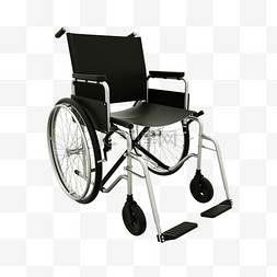 轮椅背面图片_医疗轮椅