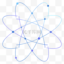 不规则图形科技装饰线条