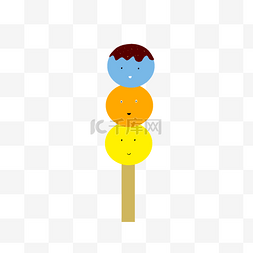 个彩色小球图片_球形冰淇淋