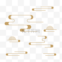 云朵图片_中国风云纹装饰