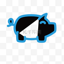 网页游戏动物素材图片_小猪图标下载