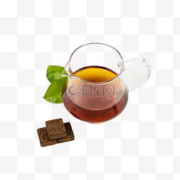 姜茶图片_玻璃杯里的姜茶