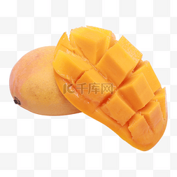 芒果汁标签图片_黄色芒果肉