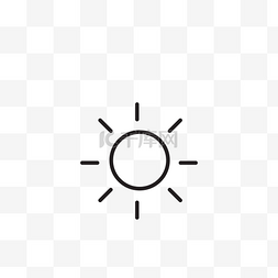 淘宝免扣图标图片_卡通天气晴朗图标免扣图