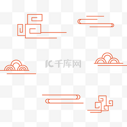 中国风目录背景图片_简约中国风云纹