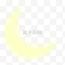 黄色发光月亮图片_一个黄色月亮下载