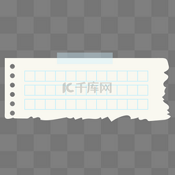 格子便签纸张