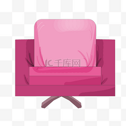 红色家具沙发椅子