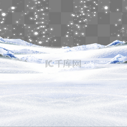 冰天雪地素材图片_白色雪地地面