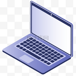 办公蓝色科技图片_蓝色的科技笔记本
