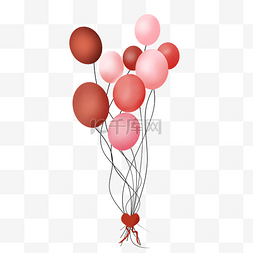 情人节氢气球