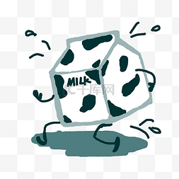 牛奶瓶装图片_简单牛奶免抠元素