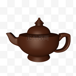 茶具图片_C4D仿真茶具茶壶紫砂壶