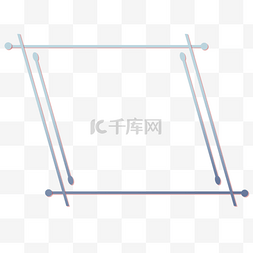 标题渐变色图片_唯美渐变电商海报标题框边框