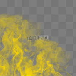 简单晕染图片_中国风简约黄色烟雾晕染