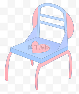 红心装饰座椅