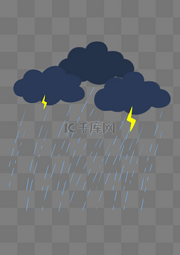 下雨闪电图片_暴雨闪电天气