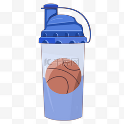 健康黑色运动水杯个人vip和企业vip免费下载卡通手绘运动水杯插画企业