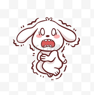 心虚害怕图片素材_惊吓害怕表情包