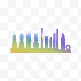 广州标志物_PSD_素材_图片-千库网