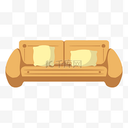 黄色家具沙发
