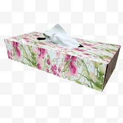 卫生纸湿巾图片_花纹纸盒抽纸