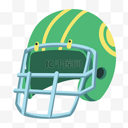 绿色头盔图片_绿色橄榄球头盔