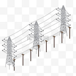 电网充能图片_电网电塔