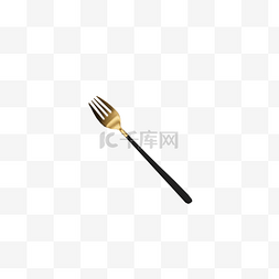 叉子插画图片_漂亮的餐具叉子餐具