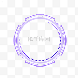 多功能工具箱图片_紫色多功能科技圆