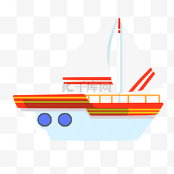 白色轮船图片_白色轮船工具