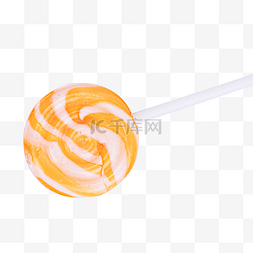 棒棒糖PNG图图片_橙色的棒棒糖免抠图