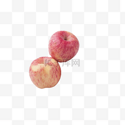 厚的薄的图片_两个红富士苹果甜脆
