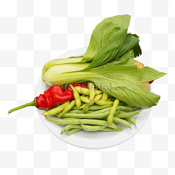 豆角油菜蔬菜