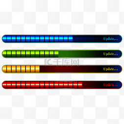 金属风图片_金属风渐变更新进度条